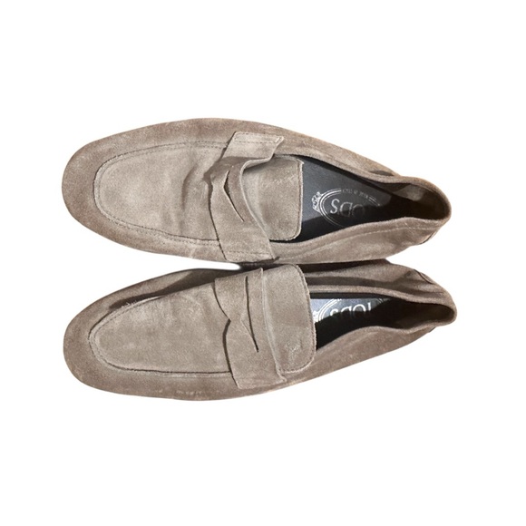 Tod's Other - Tod’s Suede Loafers Beige | Old Money Quiet Luxury Minimal Men’s Shoes 6.5